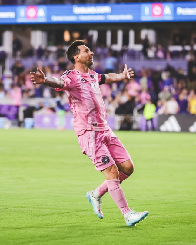 '메시 멀티골' 인터 마이애미, 올랜도 시티에 4-2 역전승